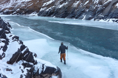 Frozen River Trek